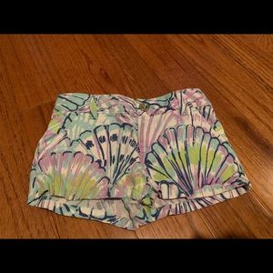 Lilly Pulitzer shorts- girls 4